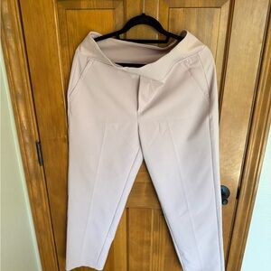 Athleta Women’s High Rise Smoked Mauve Ankle Pants size 10